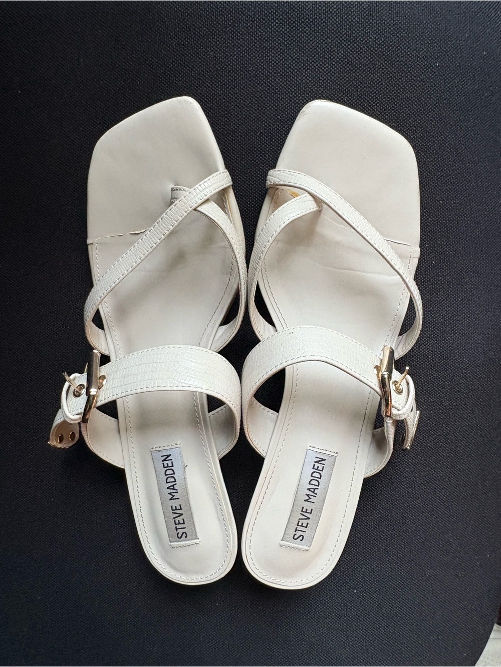 Steve Madden Ajay kitten heel sandals